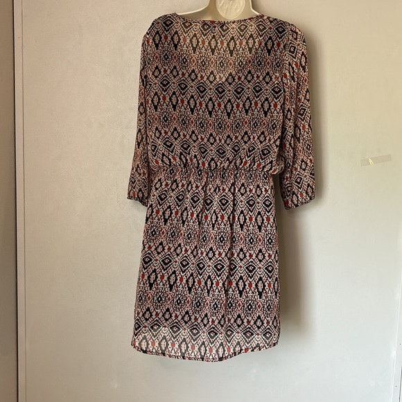 BE BOP | SHEER MINI DRESS | LG | LINED - Picture 2 of 11